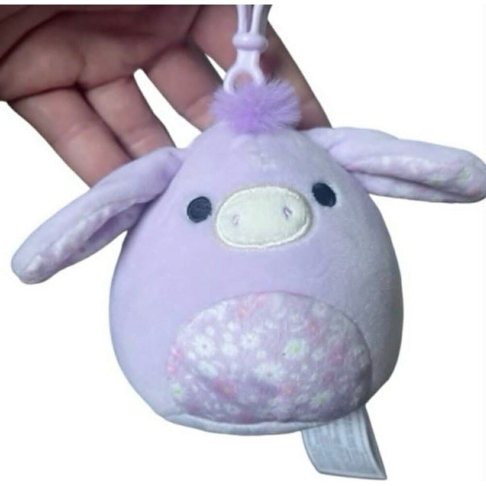 Delzi The Donkey Squishmallow Clip